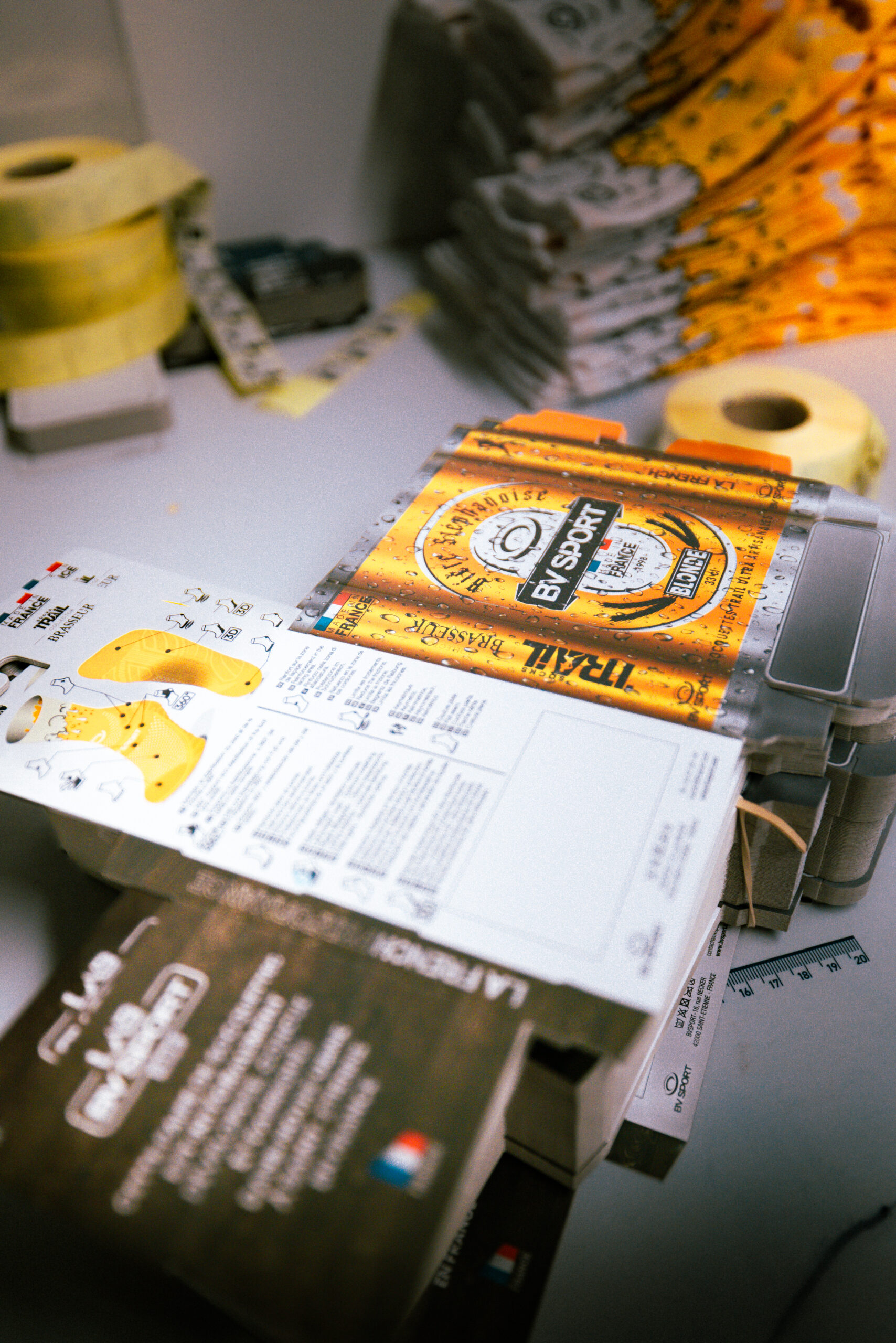 BV Sport : fabrication des chaussettes à Saint-Étienne