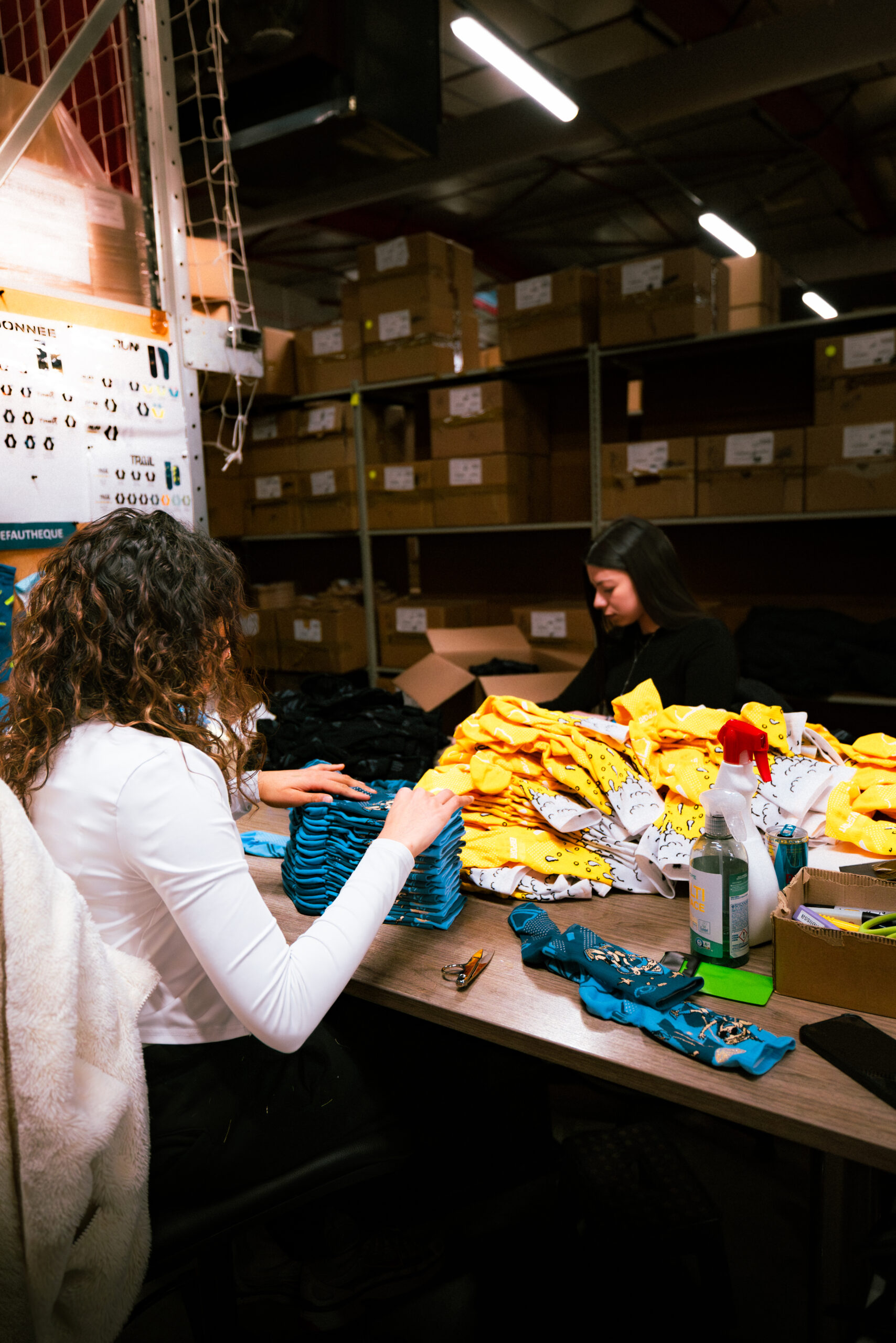 BV Sport : production et contrôle des chaussettes