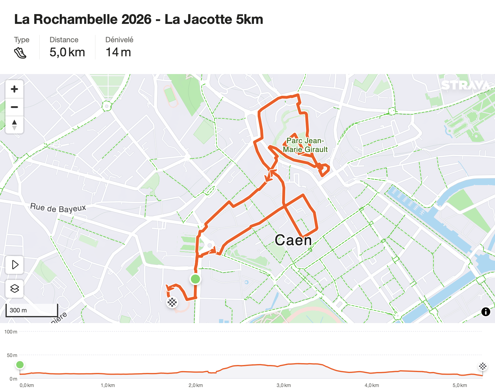 Parcours 2 de La Rochambelle