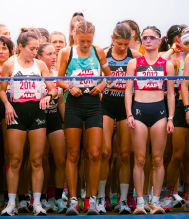 départ des championnats de france de 10 kilomètres femmes