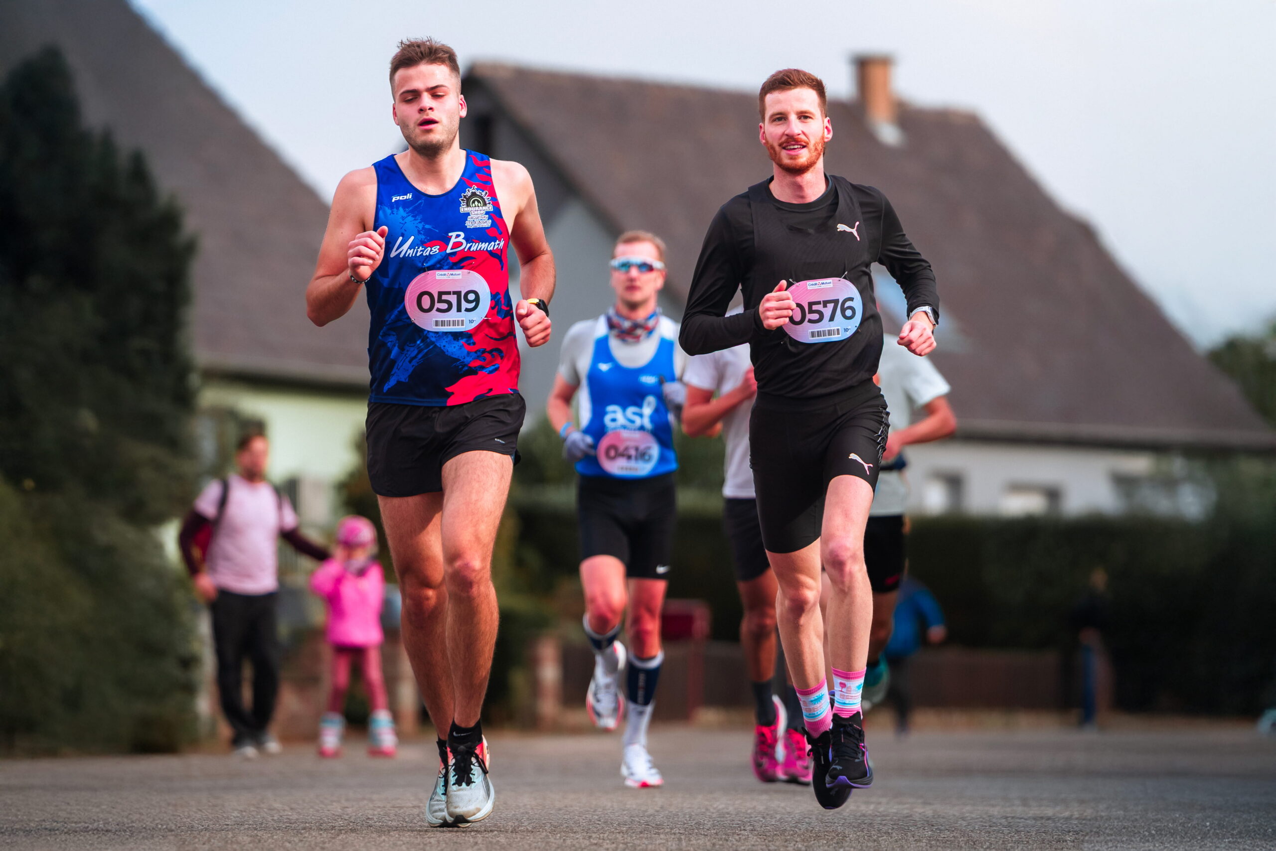Coureurs lors d'un 10 kilomètres