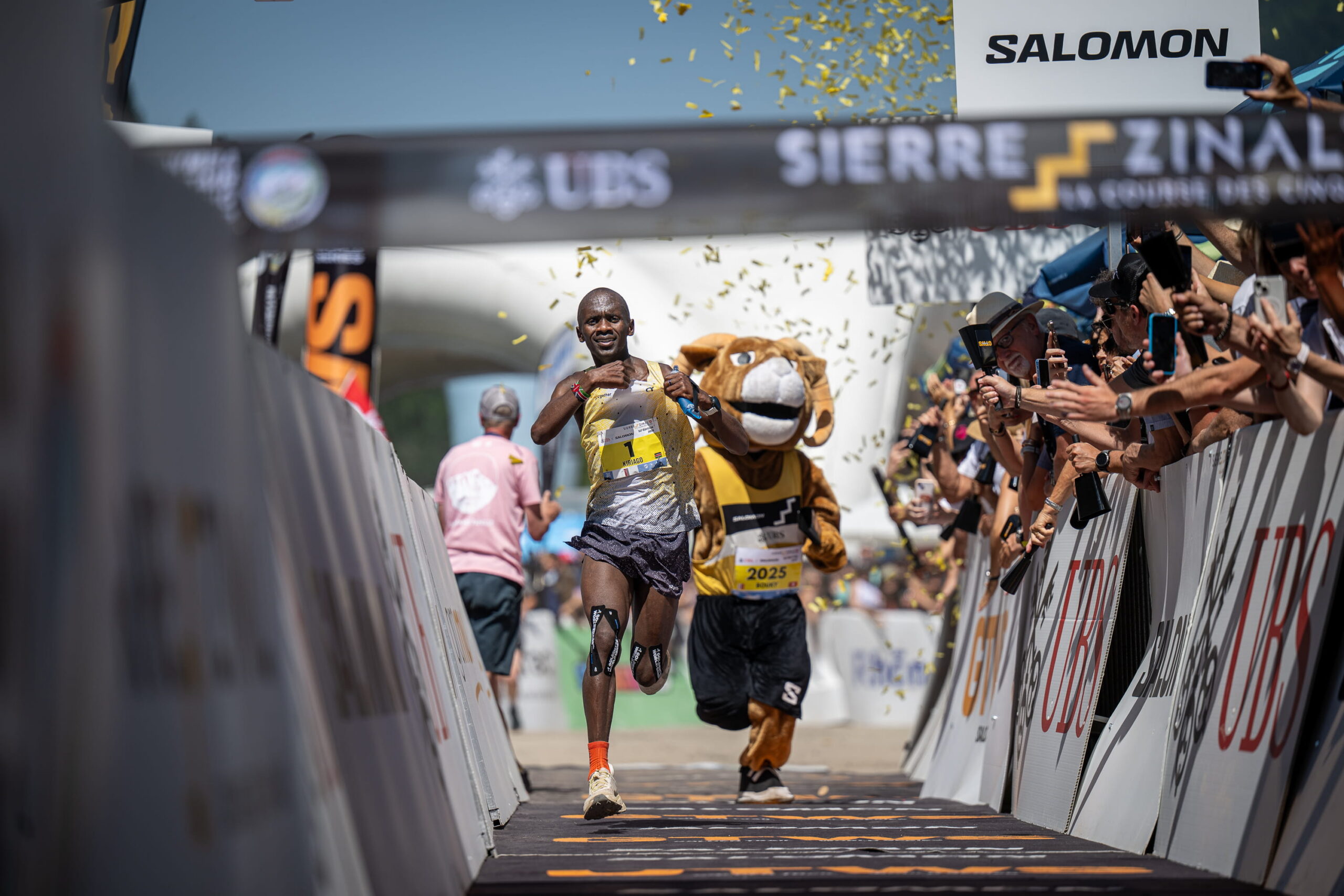 Kiriago remporte l'édition 2025 de Sierre-Zinal