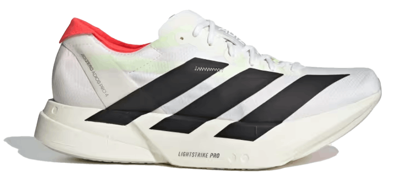 Adidas Adizero Adios Pro 4, de profil, running