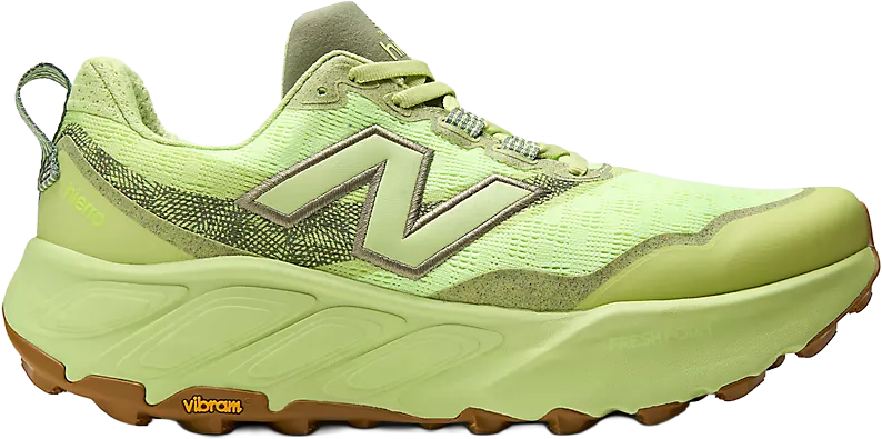 New Balance Fresh Foam X Hierro v9 vert clair - chaussure de trail homme, semelle Vibram