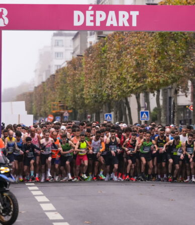 Départ du semi-marathon de Boulogne Billancourt